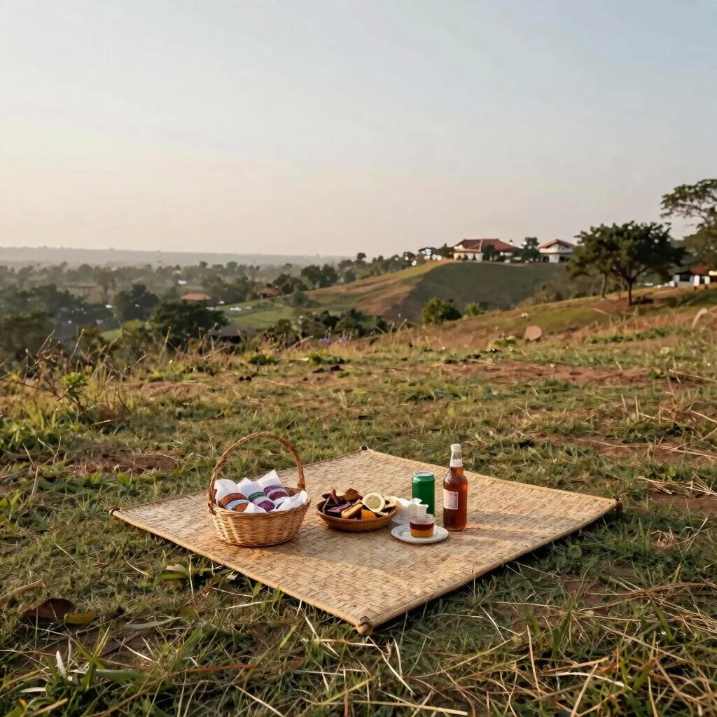 Quiet Hillside Picnic